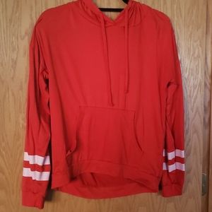 Rue 21 Hooded Long-sleeved Shirt